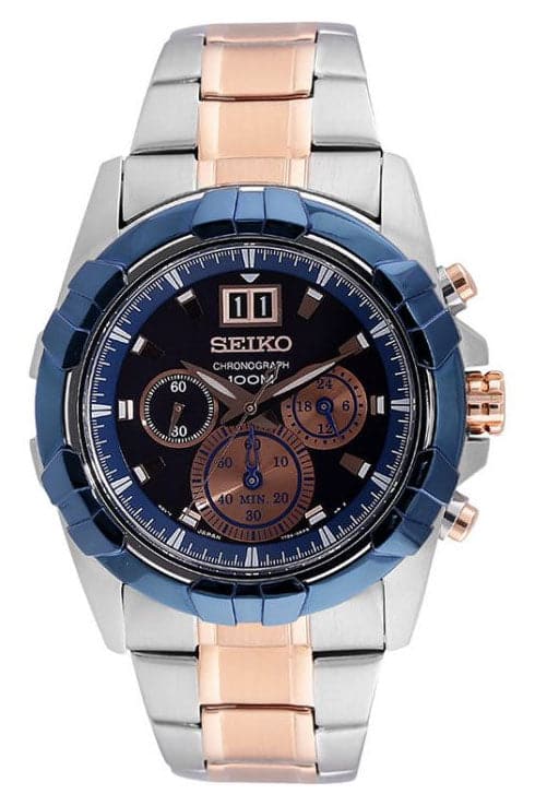 Seiko Lord Chronograph Blue Dial Men's Watch SPC227P1 - Kamal Watch Company