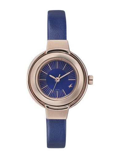 Fastrack Blue/Blue Analogue Watch for Women - Kamal Watch Company