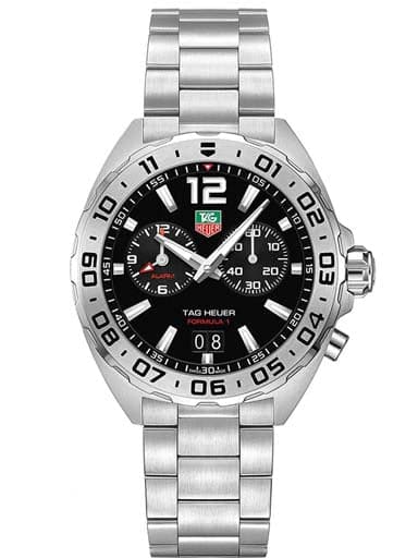 Tag Heuer Formula 1 Black Dial Men's Watch WAZ111A.BA0875 - Kamal Watch Company
