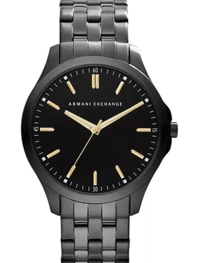 Armani Exchange Black Dial Stainless Steel Men's Watch AX2144 - Kamal Watch Company