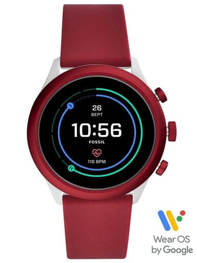 Fossil Sport Red Smartwatch - Kamal Watch Company