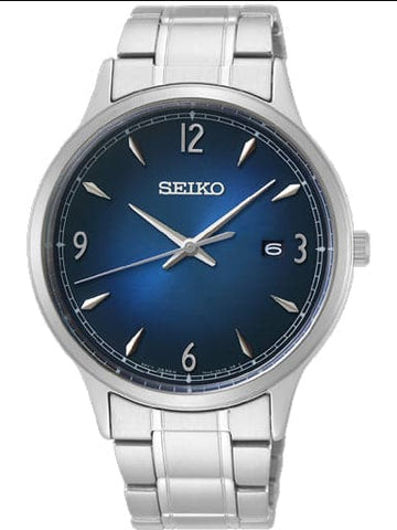 Seiko Blue Dial Men's Watch SGEH89P1 - Kamal Watch Company