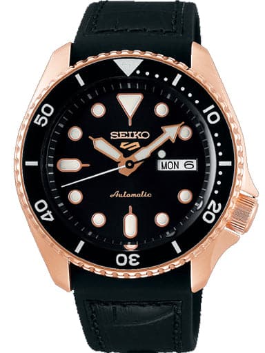 Seiko Black Dial Automatic Men's Watch SRPD76K1 - Kamal Watch Company