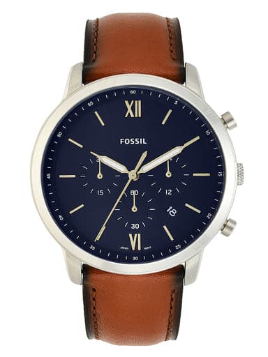 Fossil Neutra Chronograph Brown Leather Men Watch - Kamal Watch Company
