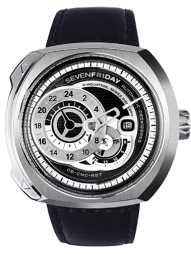 Sevenfriday Q-Series Automatic Grey Dial Men's Watch Q1/01 - Kamal Watch Company