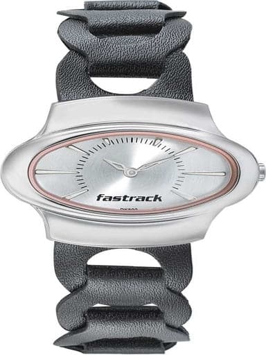 Fastrack Analog Hitlist Silver Dial Women's Watch - Kamal Watch Company