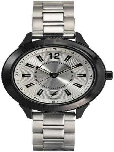 Fastrack Womens Silver Dial Metallic Analogue Watch - Kamal Watch Company