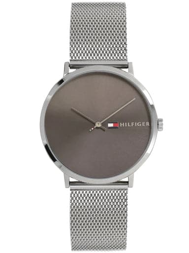 Tommy Hilfiger Grey Dial Silver Metal Strap Watch NBTH1791465 - Kamal Watch Company