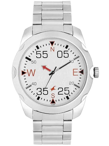Fastrack Road Trip Analog White Dial Men's Watch - Kamal Watch Company