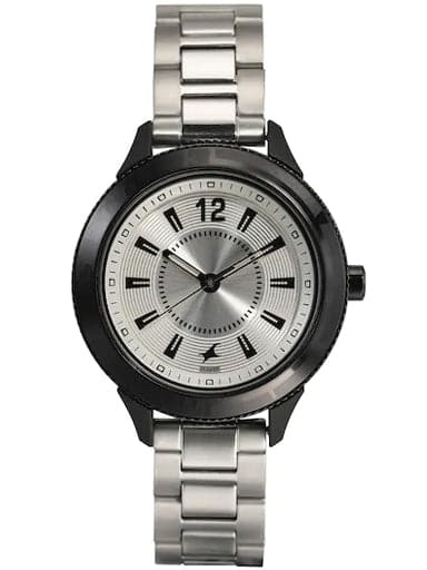 Fastrack Womens Silver Dial Analogue Watch - Kamal Watch Company