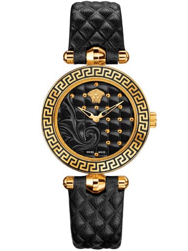 Versace Vanitas Micro Black Dial Ladies Watch - Kamal Watch Company