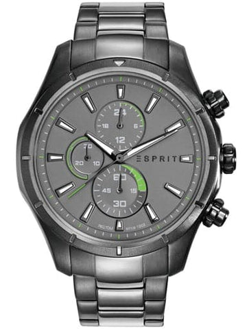 ESPRIT Chronograph Grey Dial Metal Strap Men's Watch ES108781003 - Kamal Watch Company