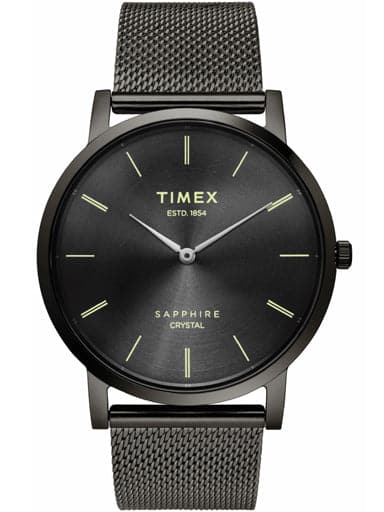 Timex Empera Grey Dial Gunmetal Mesh Strap Men's Watch TWEG17413 - Kamal Watch Company