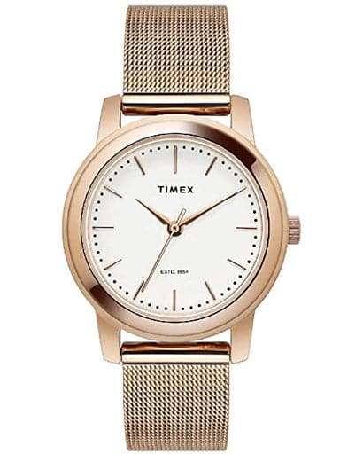 Timex Fashion Silver Dial Womens Watch TW000W110 - Kamal Watch Company