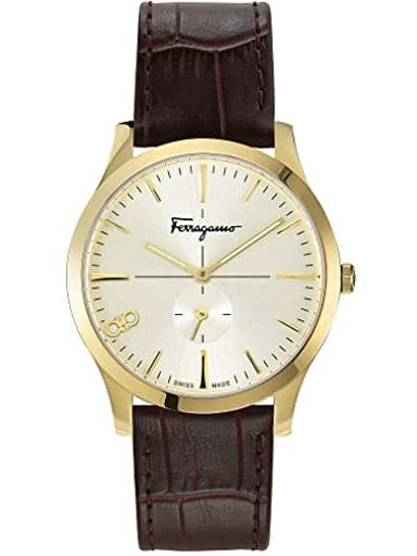 Salvatore Ferragamo Champagne Dial Watch for Men - Kamal Watch Company