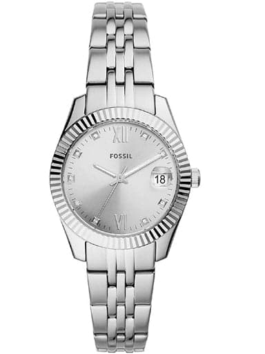 ES4897I Fossil Scarlette Mini Analog Silver Dial Women's Watch - Kamal Watch Company