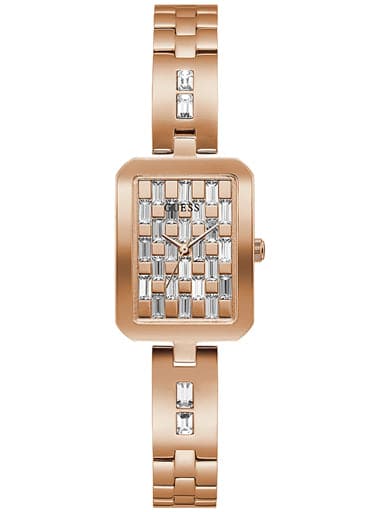 Womens BAUBLE Rose Gold Dial Stainless Steel Analogue Watch - Kamal Watch Company