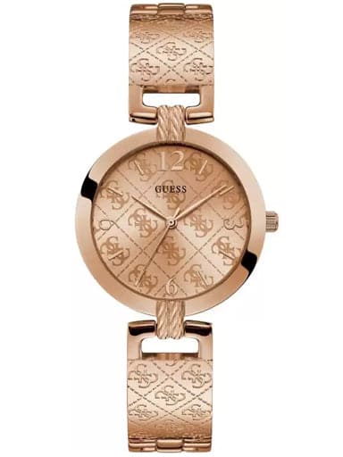 Womens Champagne Dial Metallic Analogue Watch - Kamal Watch Company