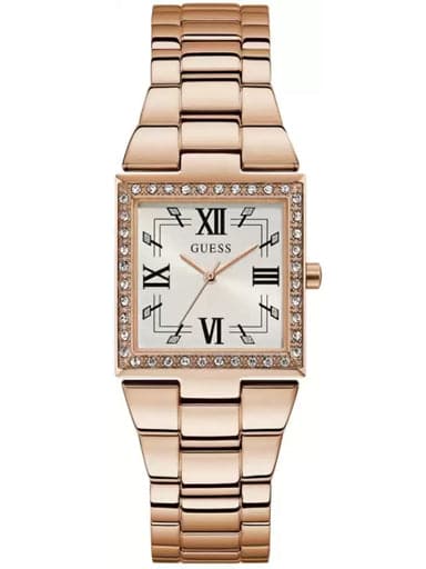 GUESS ROSE GOLD TONE CASE ROSE GOLD TONE STAINLESS STEEL WATCH - Kamal Watch Company