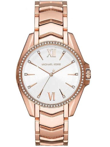 Michael Kors Whitney White Dial Quartz Watch - Kamal Watch Company