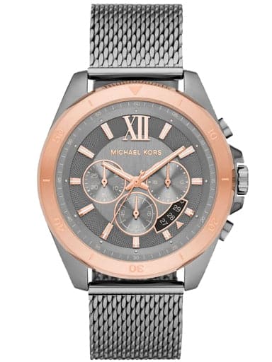 Michael Kors Grey Dial and Grey Strap Watch MK8868I - Kamal Watch Company