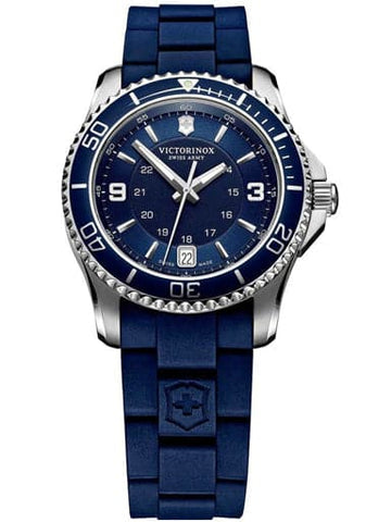 Victorinox Maverick Small in Blue 34 mm Watch - Kamal Watch Company