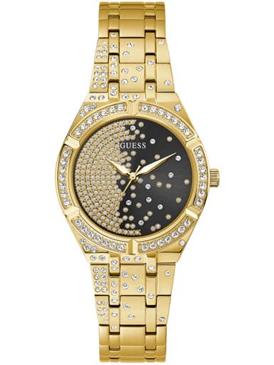 GUESS GOLD TONE CASE GOLD TONE STAINLESS STEEL WATCH - Kamal Watch Company
