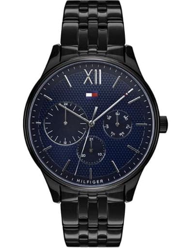 Tommy Hilfiger Blue Dial Stainless Steel Strap Watch - Kamal Watch Company