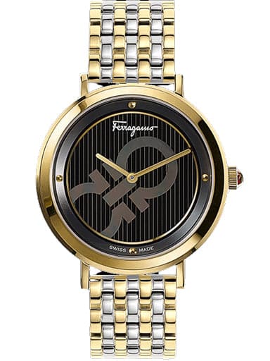 Salvatore Ferragamo Logomania Stainless Steel 36 mm Watch - Kamal Watch Company