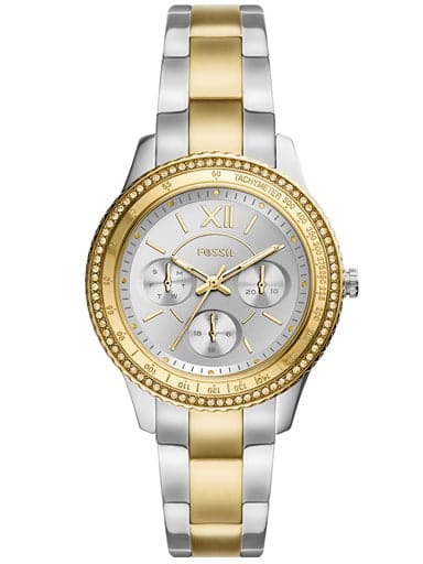 Fossil Stella Sport Multifunction Two-Tone Stainless Steel Watch - Kamal Watch Company
