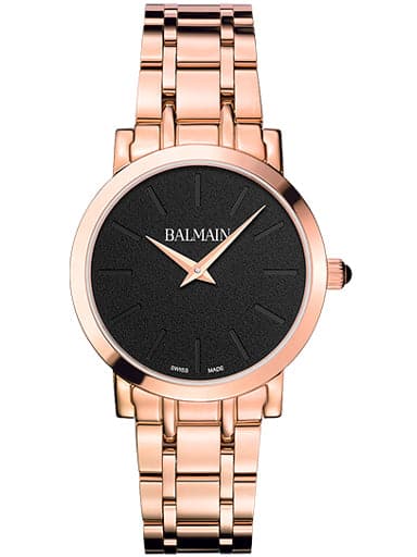 Balmain Laelia Lady II Black Dial Watch - Kamal Watch Company