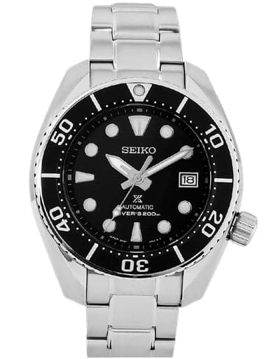 Seiko Prospex Black Dial Watch - Kamal Watch Company