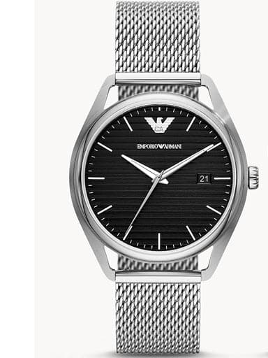 Emporio Armani Analog Black Dial Men's Watch-AR80055 - Kamal Watch Company