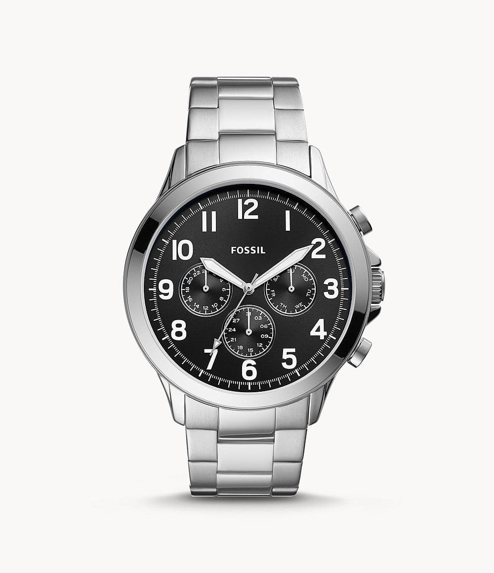 Yorke Multifunction Stainless Steel Watch BQ2541I - Kamal Watch Company