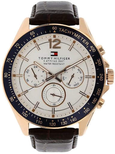 Tommy Hilfiger Multi-Function White Dial Men's Watch NCTH1791118 - Kamal Watch Company