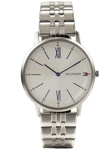Tommy Hilfiger White Dial Slim Watch For Men's NCTH1791511 - Kamal Watch Company
