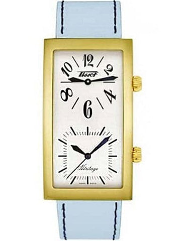TISSOT Heritage Beige Dual Time Dial Unisex Watch T56.5.633.39 - Kamal Watch Company