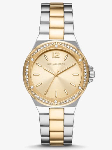 Michael Kors Lennox Three-Hand Two-Tone Stainless Steel Watch MK6988I - Kamal Watch Company