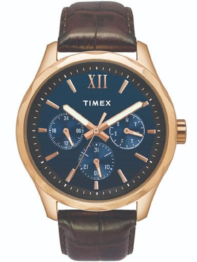 TIMEX ANALOG BLUE DIAL MEN'S WATCH TW0TG7601 - Kamal Watch Company