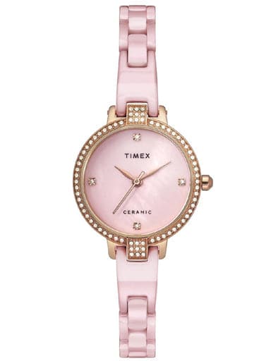 TIMEX CERAMIC WOMEN'S COLLECTION WATCH TWEL15701 - Kamal Watch Company