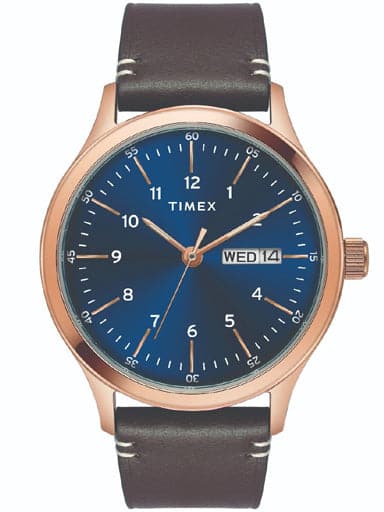 TIMEX ANALOG BLUE DIAL BOY'S WATCH TWEG19701 - Kamal Watch Company