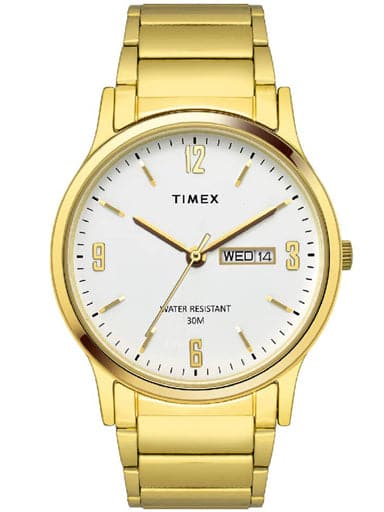 TIMEX MENS WHITE DIAL WATCH TW000R435 - Kamal Watch Company
