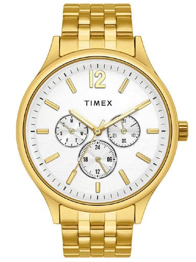 TIMEX MEN'S SILVER DIAL WATCH TWEG18414 - Kamal Watch Company