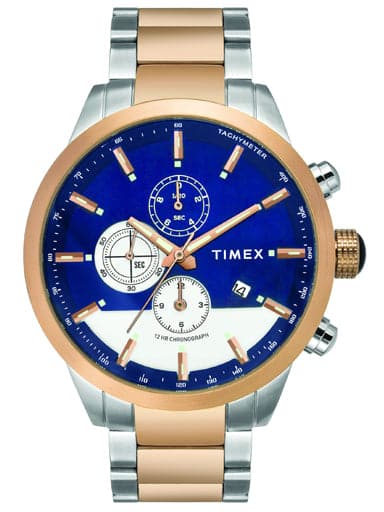 TIMEX E CLASS SURGICAL STEEL ENGAGE CHRONOGRAPH TWEG19402 - Kamal Watch Company