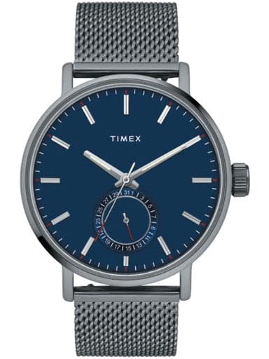 TIMEX ANALOG BLUE DIAL BOY'S WATCH TWEG20003 - Kamal Watch Company