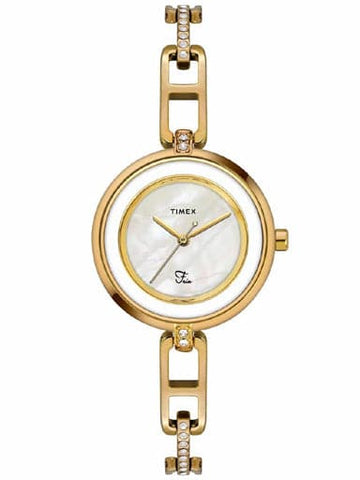 TIMEX FRIA ANALOG OFF WHITE DIAL WOMEN'S WATCH TWEL15401 - Kamal Watch Company