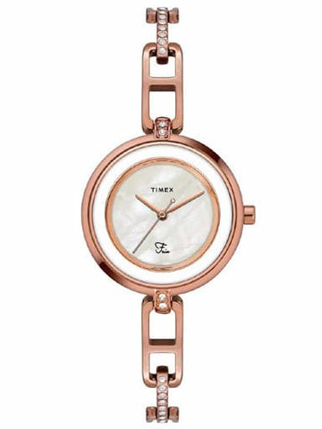 TIMEX FRIA ANALOG OFF WHITE DIAL WOMEN'S WATCH TWEL15402 - Kamal Watch Company