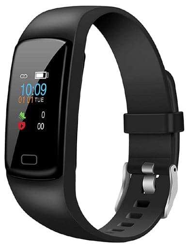 Helix Gusto 2.0 Black Fitness Band TW0HXB205T - Kamal Watch Company