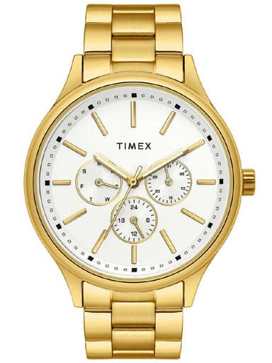 TIMEX MEN'S SILVER DIAL WATCH TWEG18416 - Kamal Watch Company