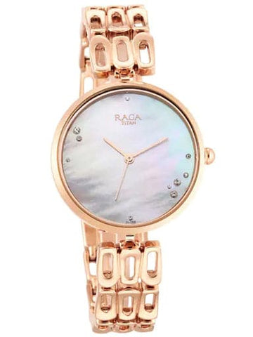 TITAN Raga Chic - Mother Of Pearl Dial Metal Strap Watch 2659WM01 - Kamal Watch Company
